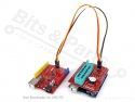 AVRISP Shield voor Arduino met buzzer